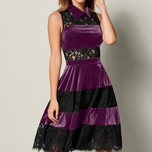venus velvet dress